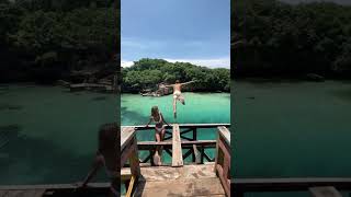 Download lagu WE FOUND A HIDDEN LAGOON ON SUMBA ISLAND, INDONESIA 🏝 #travel #indonesia #couplegoals #shorts mp3