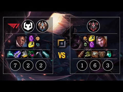 T1 Burdol Lucian vs Jayce Top - KR Challenger Patch 10.11