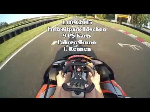2015-09-13 | Freizeitpark Löschen | Kart fahren | Bruno | Rennen #1
