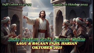 Download lagu Lagu & Bacaan Injil Harian I Kamis 16.10.2025 I✝️Lukas 11:47-54✝️I Buka Hatimu Pada Firman Tuhan mp3 Download lagu Lagu & Bacaan Injil Harian I Kamis 16.10.2025 I✝️Lukas 11:47-54✝️I Buka Hatimu Pada Firman Tuhan mp3