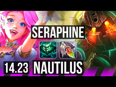 SERAPHINE & Ashe vs NAUTILUS & Jhin (SUP) | KR Diamond | 14.23