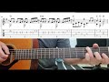 Visiting Hours (Ed Sheeran) - Easy Fingerstyle Guitar Playthrough Tutorial Lesson With Tabs