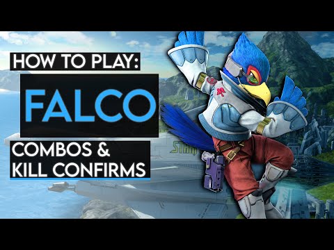 How To Play FALCO: Basic Combos & Kill Confirms (Super Smash Bros. Ultimate)