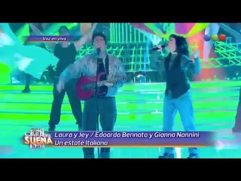 Laura Esquivel y Jey Mammon son Gianna Nannini y Edoardo Bennato - Tu Cara Me Suena (Gala 9)
