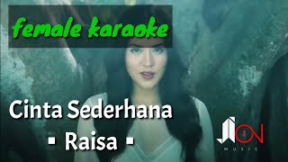 Download lagu Cinta Sederhana - Raisa (female karaoke) mp3 Download lagu Cinta Sederhana - Raisa (female karaoke) mp3