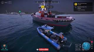 The Greatest Ship Simulator | European Ship Simulator - Docking a Container Ship Gameplay HD #ship