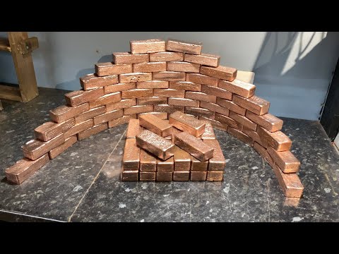 the great wall of copper ( massive copper melt ) asmr