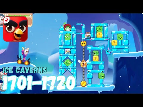 Angry Birds Journey: Levels 1701-1720 (Ice Caverns) Gameplay - Part 86