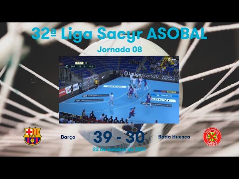 32ª Liga Sacyr ASOBAL J08: Barça - Bada Huesca 39-30
