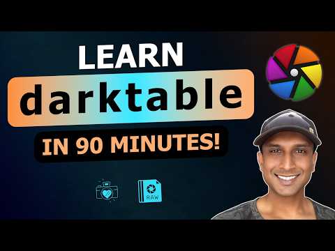 Darktable 5 Tutorial for Beginners 🩵 2025