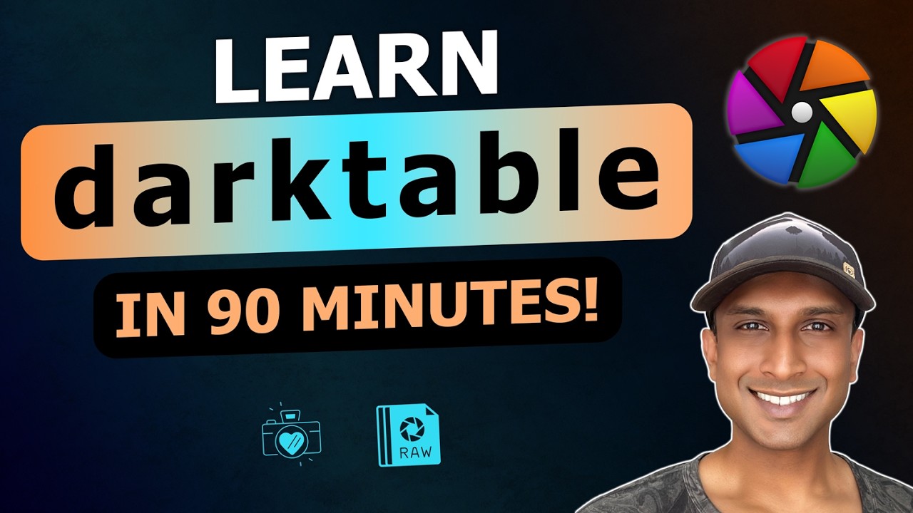 Darktable 5 Tutorial for Beginners 🩵