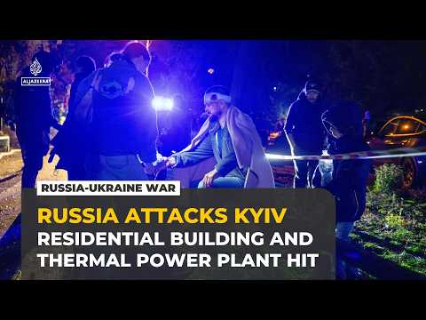 Russian attack on Kyiv kills at least three, cuts power to thousands