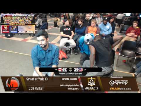Smash at York 13 - Lax (Ness) vs Yoh (Diddy) - SSB4 WQF
