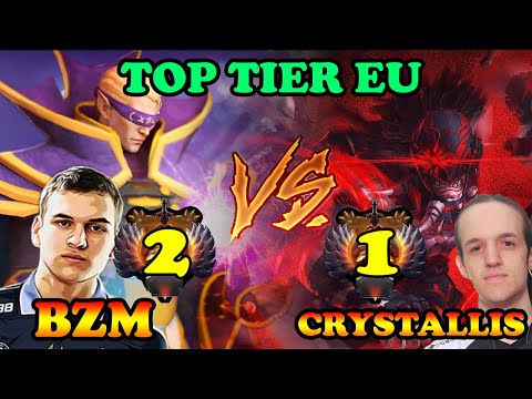 Top tier EU game new Secret carry Crystallis Bloodseeker vs OG.Bzm Invoker | Giveaway | Pro Gameplay