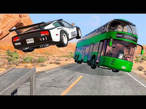 Satisfying Rollover Crashes and Fails #1 - BeamNG DRIVE | CRASH DAY