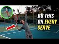 How To Hit The Perfect Tennis Serve |  3 Drills For Effortless Tennis Serve Pro Drop Power