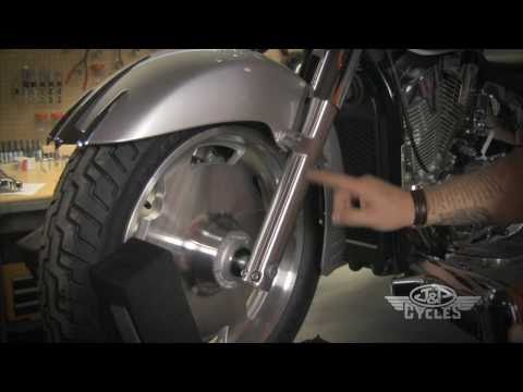 Install Kuryakyn Lower Fork Skins on a Honda VTX1300 • J&P Cycles