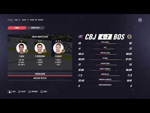 CVHL Playoffs 2019/2020 Columbus VS Boston  Game 1