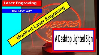 Monport Laser Engraving A Table Sign #laser #lasercutting #engraving #inkscape #lightburn