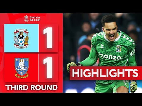 Dovin Penalty Heroics! | Coventry City 1-1 (4-3 Pens) Sheffield Wednesday | Emirates FA Cup 2024-25