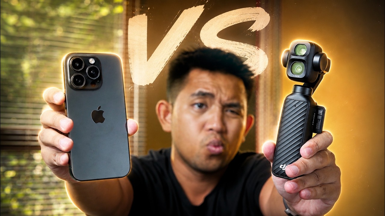 Kamera iPhone VS DJI Pocket 4P Indonesia