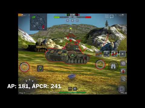 WZ 110 Armor test vs 59 and is5