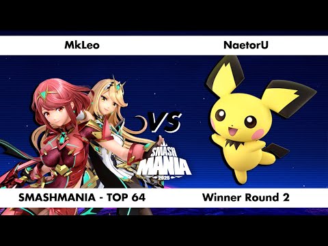 SMASHMANIA - TOP 64 - MkLeo (Aegis) Vs. NaetorU (Pichu) - Winner Round 2