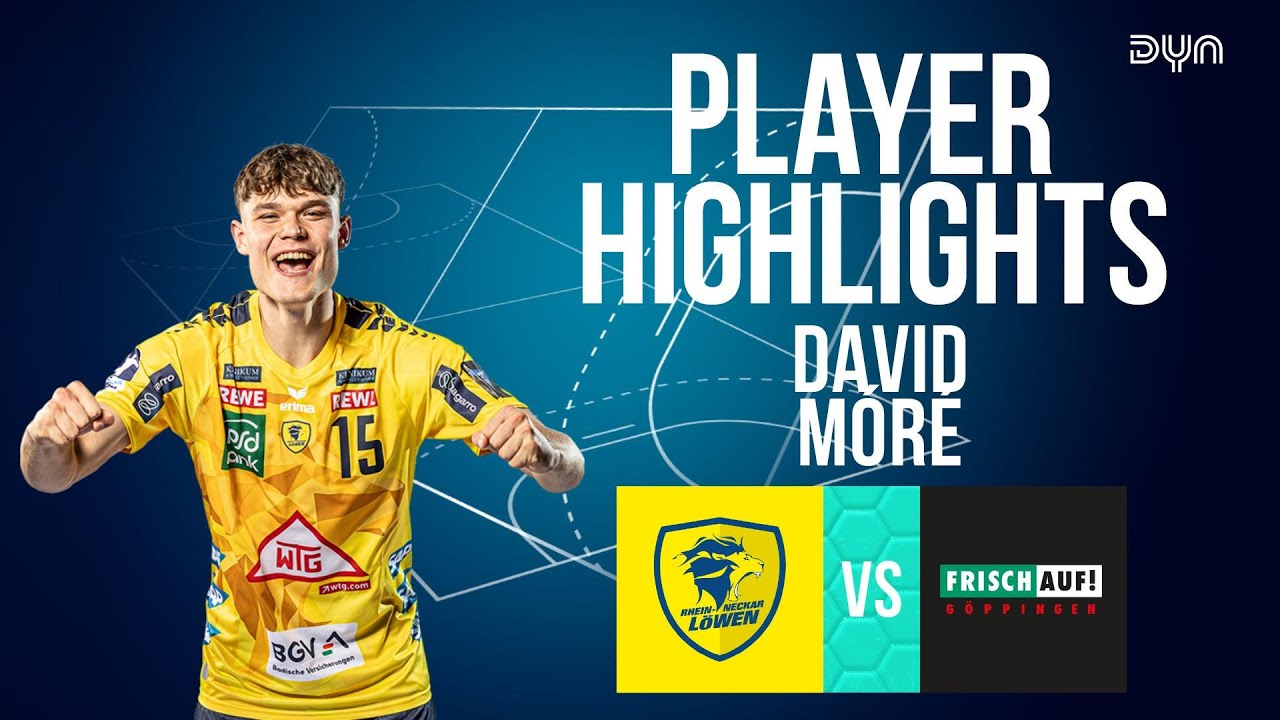 David Móré Highlights vs. FRISCH AUF! Göppingen  | DAIKIN HBL | Dyn Handball