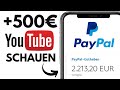 Verdiene 500€ durch Youtube Videos anschauen! (Online Geld verdienen Anleitung)