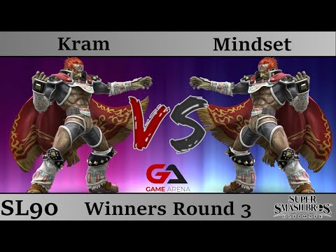 SmashLAN'd 90 - Winners Round 3: Kram (Ganon) vs AF | GA | Mindset (Ganon)