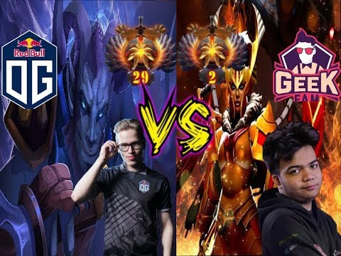 Topson.OG Riki vs Raven.GeekFam Legion Commander Top 2 of the world - 9Kmmr duel![2140p]