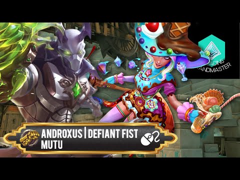 When Androxus Mutu was Flick Shooting vs UBERSPAYDY Evie (Mutu) Paladins Grandmaster