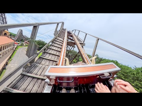 El Toro Front Seat POV [4K] - One of the Wildest Roller Coasters