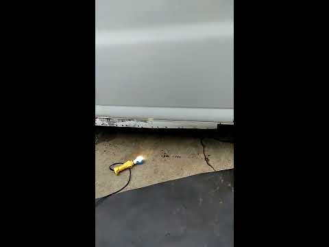 Chevy express rocker panel rust fix