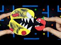 Crazy Strawberry Pacman Vs Clay Pacman Pacman Stop Motion PacmanStopMotion