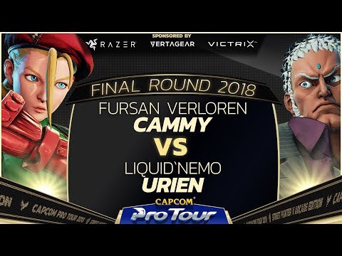Fursan Verloren (Cammy) vs Liquid`Nemo (Urien) - Top 8  - Final Round 2018 - SFV - CPT 2018