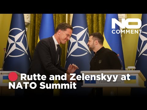 🔴 LIVE:  NATO Secretary-General Mark Rutte and President Zelenskyy in Brussels | No Comment