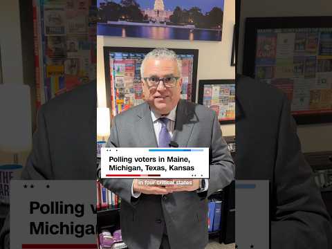 Polling voters in Maine, Michigan, Texas, Kansas