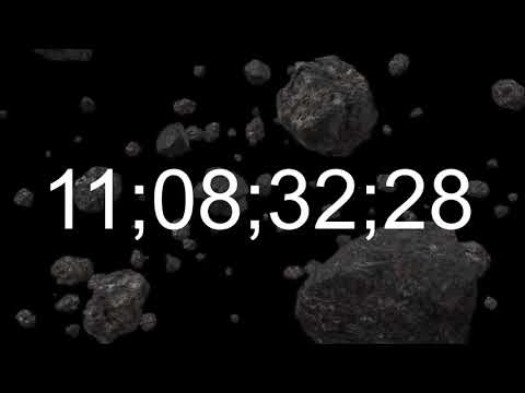 🕛 Space Clock-12 🕛 11:00 - 12:00 | Twelve o'clock a.m. | What time is it now? | Solar System