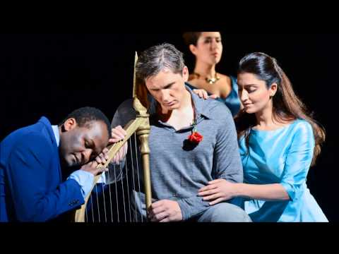 Yuriy Mynenko als David in SAUL - Mitschnitt aus der 3. Bühnen-Orchester-Probe