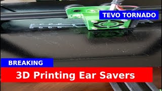 3D Printing Ear Savers For Medical Mask Wearers