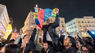 Venezuelans in Spain celebrate Maduro’s capture