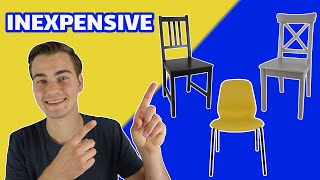 WHAT'S MORE COMFORTABLE? 3 INEXPENSIVE IKEA DINING CHAIRS