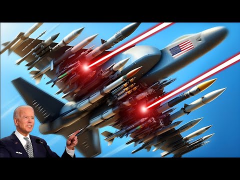 Panic Moment! America's Deadliest Armed Fighter Jet Destroys 75 Russian Tanks on Border - ARMA 3