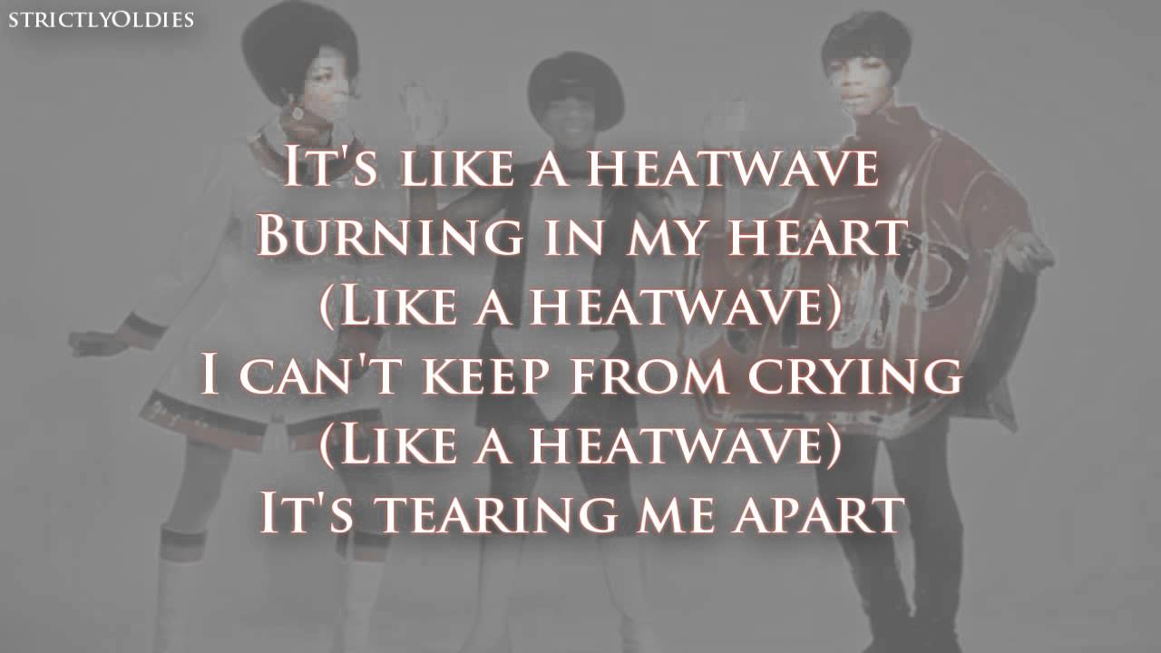 Martha and the Vandellas (Love is Like a) Heatwave lyrics