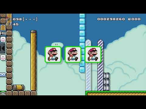 WADER RANGER ~ Expert 100 Mario Challenge - Super Mario Maker - No Commentary 1bt