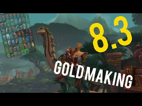 CRAZY GOLD MAKING METHOD WOW BFA 8.3 | SKINNING | VOL'DUN!!!!!