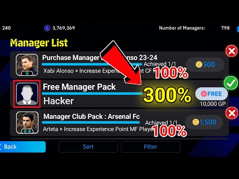 Coaching Affinity 300% 😱 NEW UNDERRATED MANAGER! QUICK COUNTER PLAYSTYLE IN eFootball 2025 Mobile