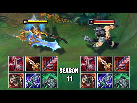 %130 LIFESTEAL OLAF vs %100 LIFESTEAL AATROX FIGHTS & LoL Best Moments!