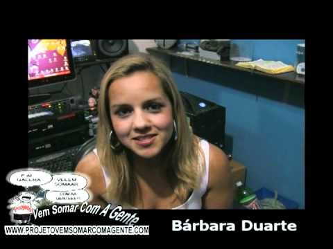 Bárbara Duarte Garota Propaganda do Projeto Vem Somar Com A Gente !!!